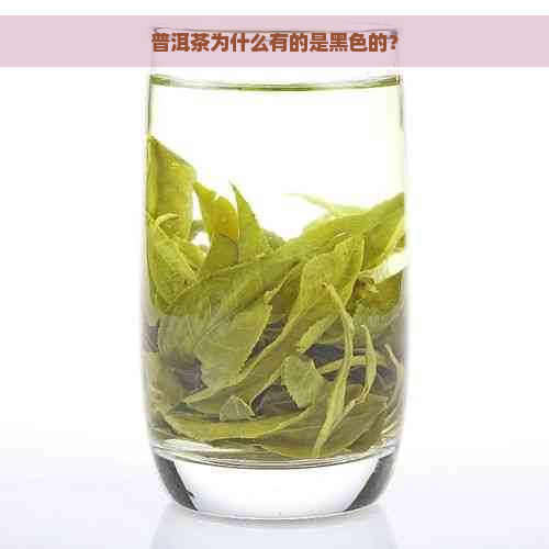 普洱茶为什么有的是黑色的？