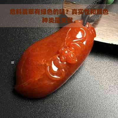 危料翡翠有绿色的吗？真实性和颜色种类是关键。