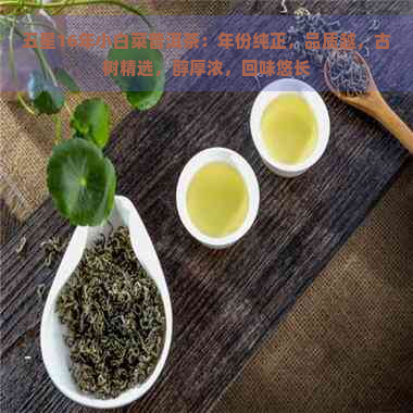 五星16年小白菜普洱茶：年份纯正，品质越，古树精选，醇厚浓，回味悠长