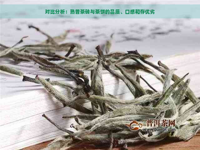 对比分析：熟普茶砖与茶饼的品质、口感和存优劣