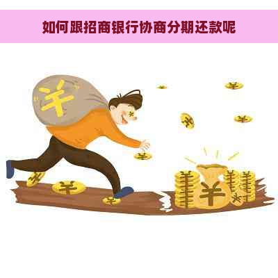 如何跟招商银行协商分期还款呢