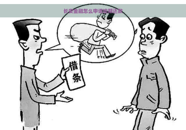 长安金融怎么申请逾期还款