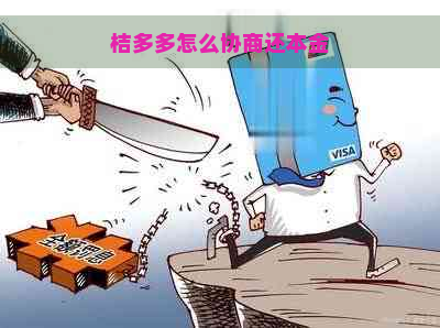 桔多多怎么协商还本金