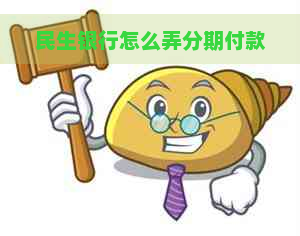 民生银行怎么弄分期付款