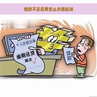 借款不还后果怎么办理起诉