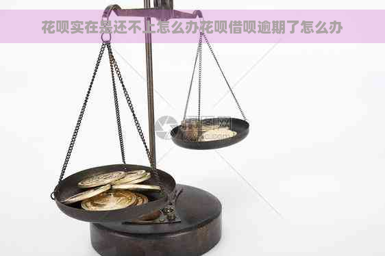 花呗实在是还不上怎么办花呗借呗逾期了怎么办