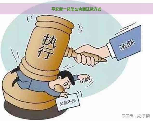 平安新一贷怎么协商还款方式