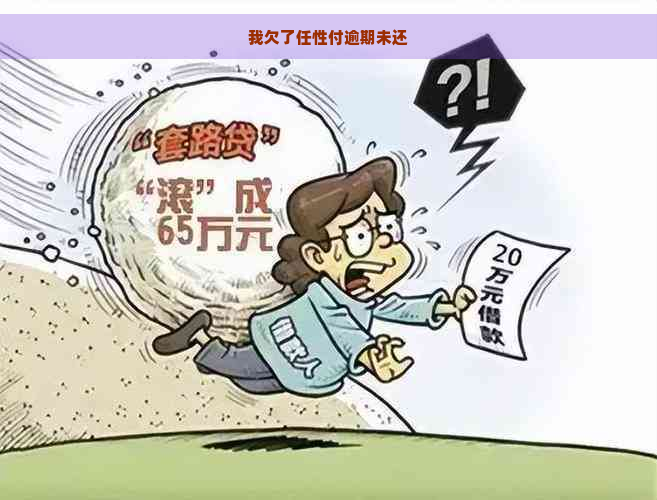 我欠了任性付逾期未还