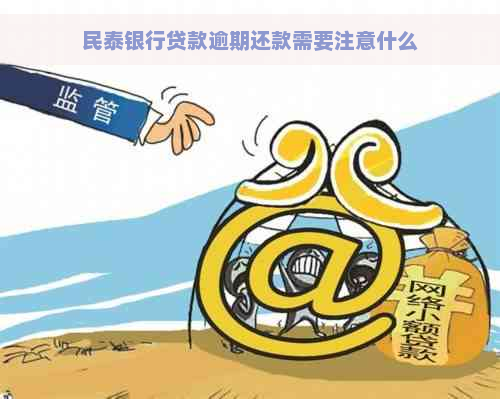 民泰银行贷款逾期还款需要注意什么