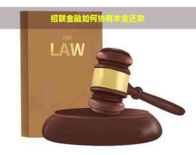 招联金融如何协商本金还款