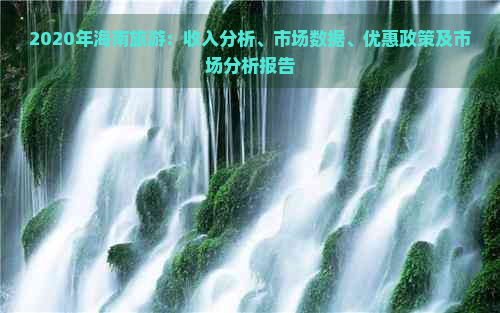 2020年海南旅游：收入分析、市场数据、优惠政策及市场分析报告