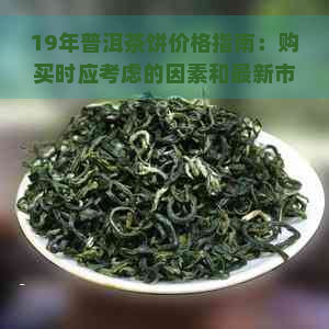 19年普洱茶饼价格指南：购买时应考虑的因素和最新市场趋势分析