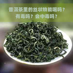 普洱茶里的丝状物能喝吗？有吗？会中吗？