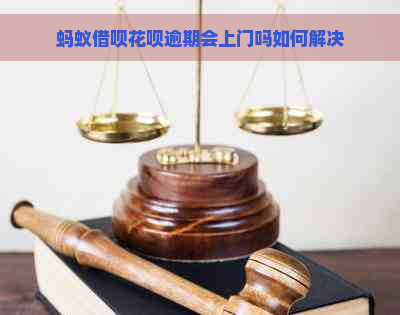 蚂蚁借呗花呗逾期会上门吗如何解决