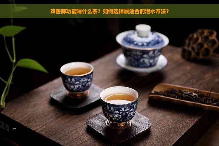 改善脾功能喝什么茶？如何选择最适合的泡水方法？