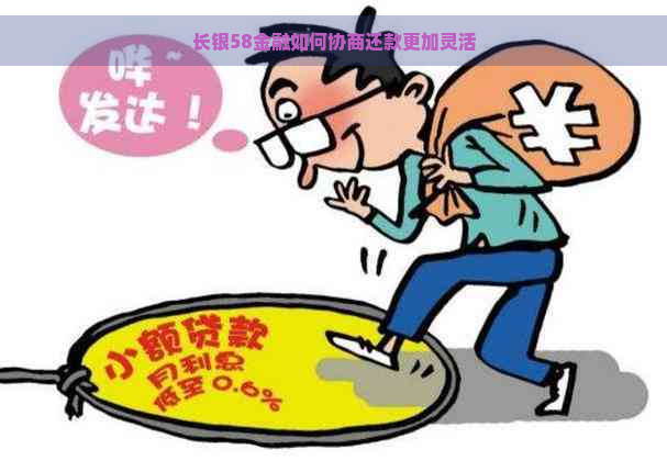 长银58金融如何协商还款更加灵活