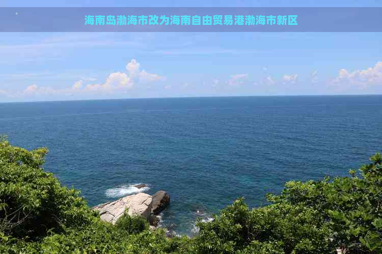 海南岛渤海市改为海南自由贸易港渤海市新区