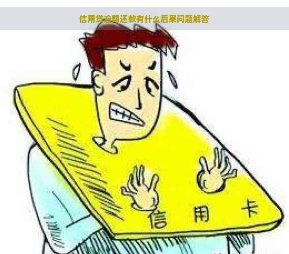 信用贷逾期还款有什么后果问题解答