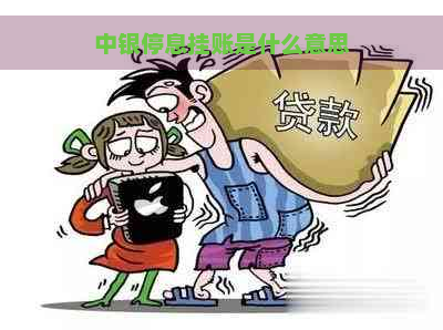 中银停息挂账是什么意思