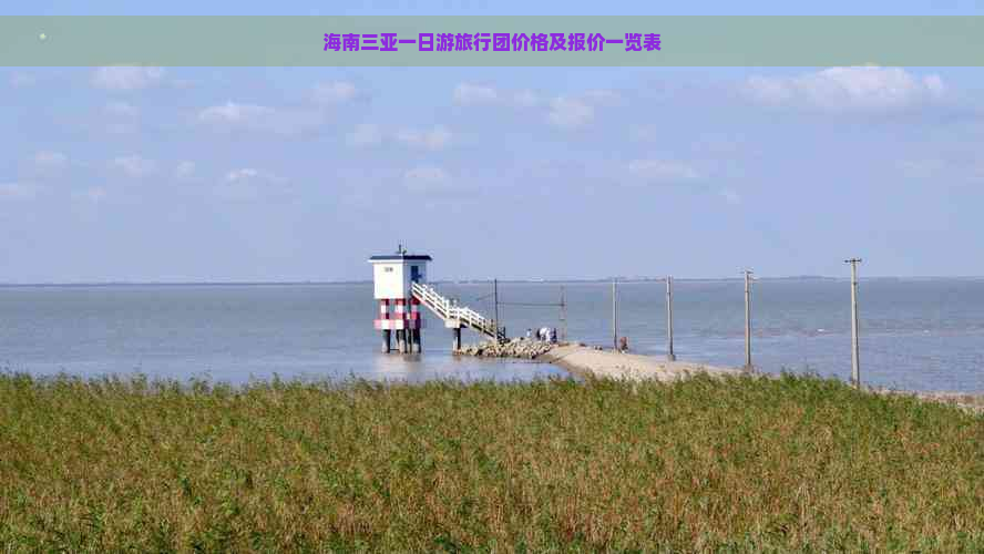 海南三亚一日游旅行团价格及报价一览表