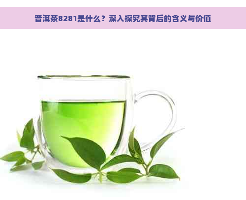 普洱茶8281是什么？深入探究其背后的含义与价值