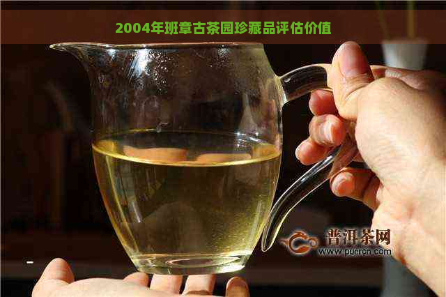 2004年班章古茶园珍藏品评估价值