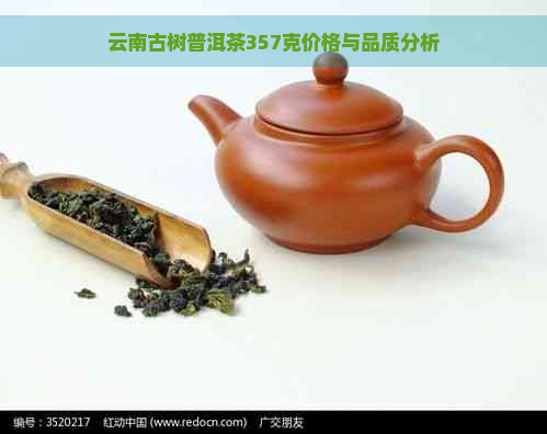 云南古树普洱茶357克价格与品质分析