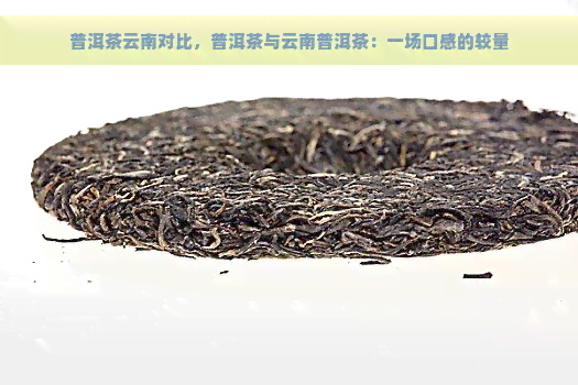 普洱茶云南对比，普洱茶与云南普洱茶：一场口感的较量