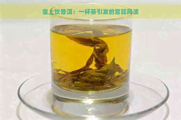 皇上饮普洱：一杯茶引发的宫廷风波