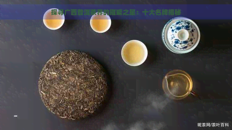 探寻广西普洱茶界的璀璨之星：十大名牌揭秘