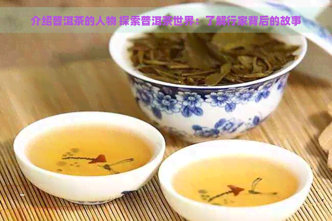 介绍普洱茶的人物 探索普洱茶世界：了解行家背后的故事