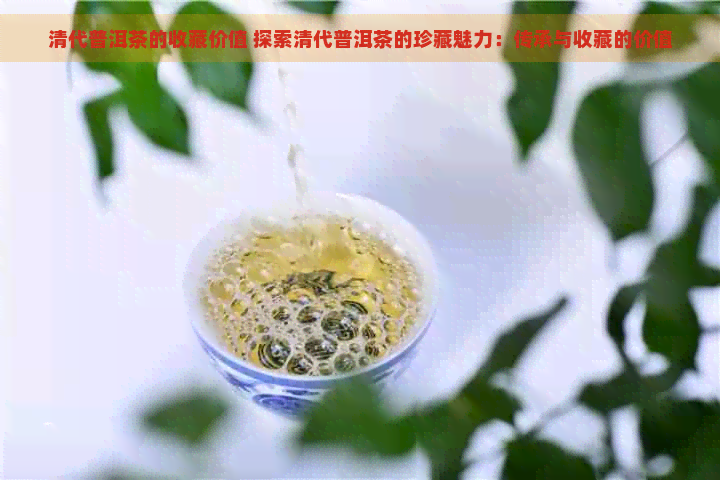 清代普洱茶的收藏价值 探索清代普洱茶的珍藏魅力：传承与收藏的价值