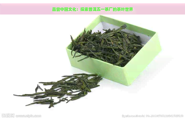 品尝中国文化：探索普洱五一茶厂的茶叶世界