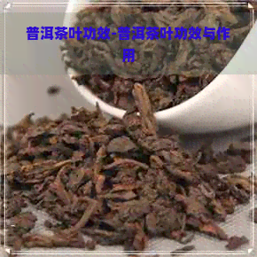 普洱茶叶功效-普洱茶叶功效与作用