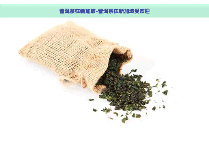 普洱茶在新加坡-普洱茶在新加坡受欢迎