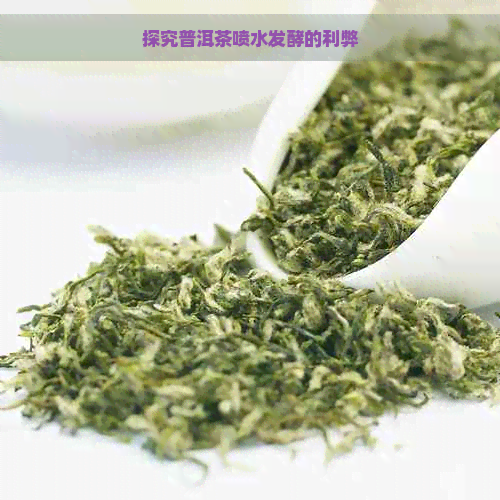 探究普洱茶喷水发酵的利弊