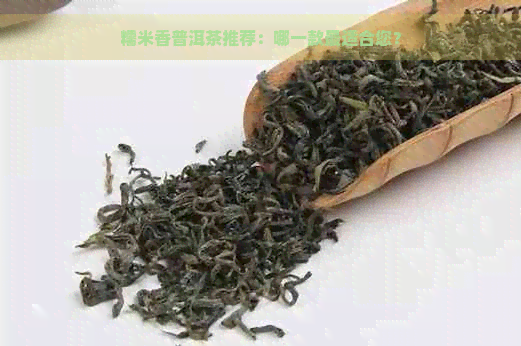 糯米香普洱茶推荐：哪一款最适合您？