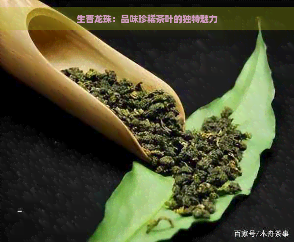 生普龙珠：品味珍稀茶叶的独特魅力