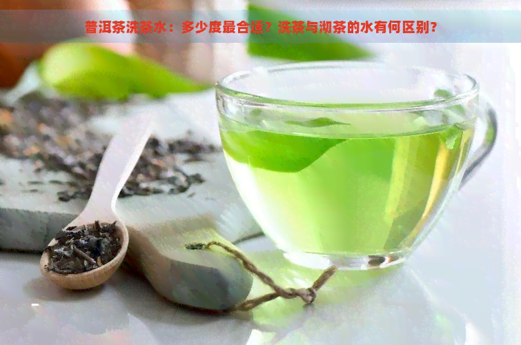 普洱茶洗茶水：多少度最合适？洗茶与沏茶的水有何区别？