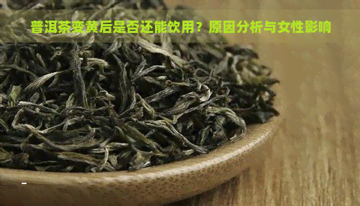 普洱茶变黄后是否还能饮用？原因分析与女性影响