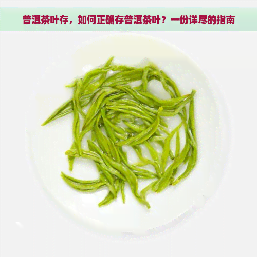 普洱茶叶存，如何正确存普洱茶叶？一份详尽的指南