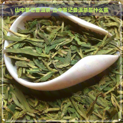 山中茶记普洱茶-山中茶记普洱茶是什么茶