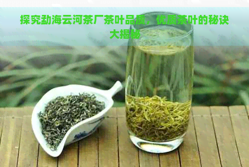 探究勐海云河茶厂茶叶品质，优质茶叶的秘诀大揭秘