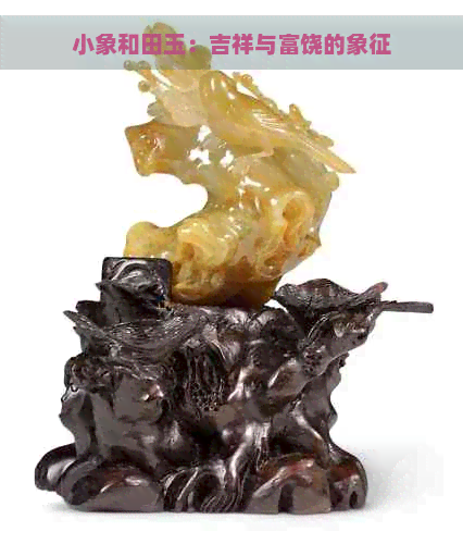 小象和田玉：吉祥与富饶的象征