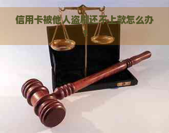 信用卡被他人盗刷还不上款怎么办？