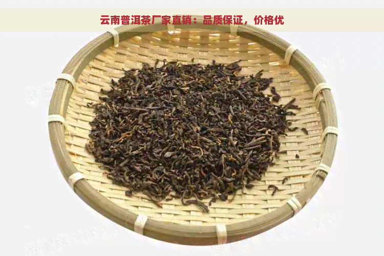 云南普洱茶厂家直销：品质保证，价格优