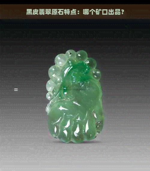 黑皮翡翠原石特点：哪个矿口出品？