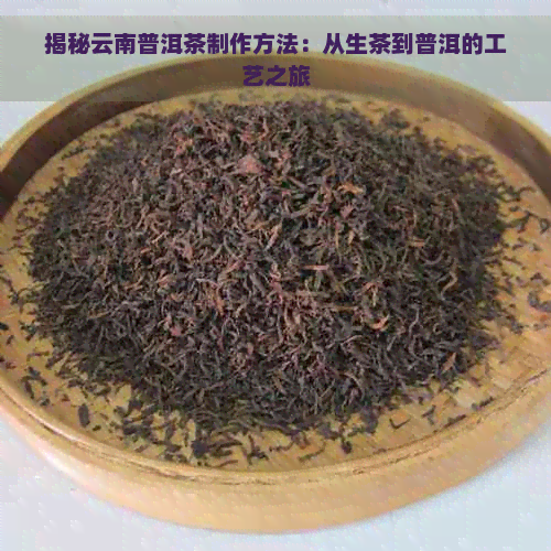 揭秘云南普洱茶制作方法：从生茶到普洱的工艺之旅