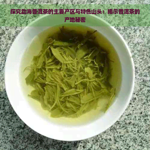 探究勐海普洱茶的主要产区与特色山头：揭示普洱茶的产地秘密