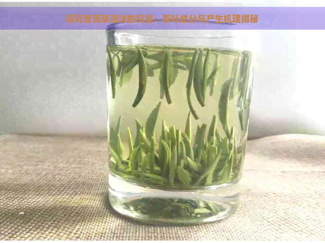 探究普洱茶泡沫的究竟：茶叶成分与产生机理揭秘